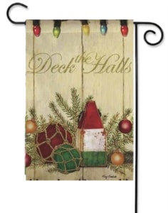 Deck the Halls Garden Flag
