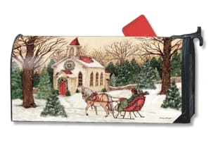 Religious Christmas MailWraps Mailbox Cover
