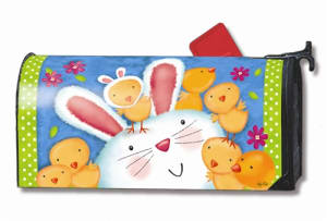 Bunny Wanna Be MailWraps Magnetic Mailbox Cover