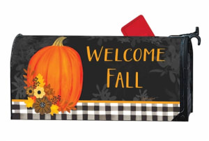 Fall Welcome MailWraps Mailbox Cover