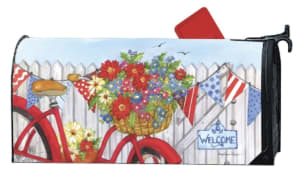 Freedom Bike  MailWraps Magnetic Mailbox Cover