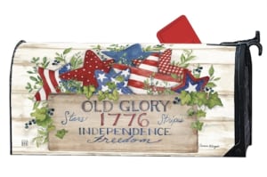 Old Glory Patriotic Stars MailWraps Mailbox Cover