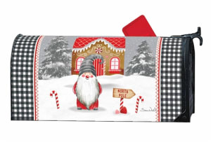 Holiday Gnome  MailWraps Mailbox Cover