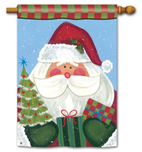 Gifts from Santa BreezeArt Standard House Flag