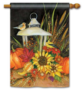 Lantern Festival BreezeArt Standard House Flag