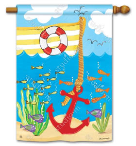 Big Boats BreezeArt Standard House Flag
