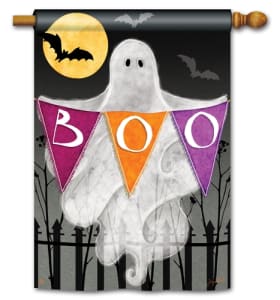 Halloween Ghost BreezeArt Standard House Flag