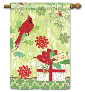 Christmas Gift BreezeArt Standard House Flag