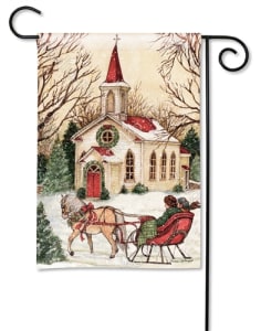 Religious Christmas BreezeArt Garden Flag