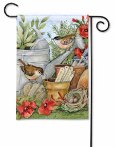 Garden Friends BreezeArt Garden Flag