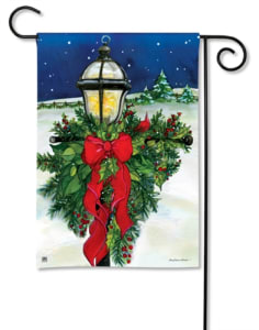 Home for the Holidays BreezeArt Garden Flag