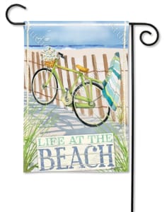 Beach Trail BreezeArt Garden Flag