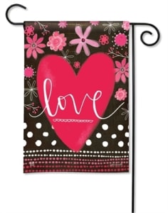 Valentine Love BreezeArt Garden Flag