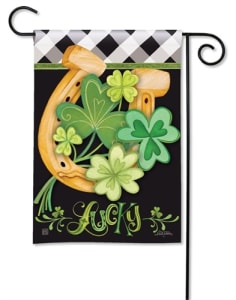 Lucky to be Irish BreezeArt Garden Flag