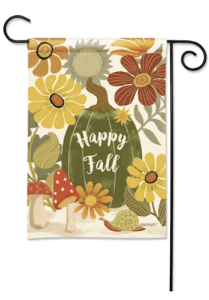 Happy Pumpkin BreezeArt Garden Flag