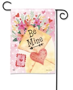 Valentine Flowers BreezeArt Garden Flag