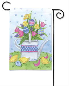 Easter Bouquet Chicks BreezeArt Garden Flag