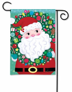 Very Merry Santa BreezeArt Garden Flag