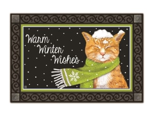 It's Cold Outside MatMates Decorative Doormat