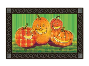 Punkin Time MatMates Decorative Doormat