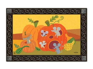 Pumpkin Critters MatMates Doormat