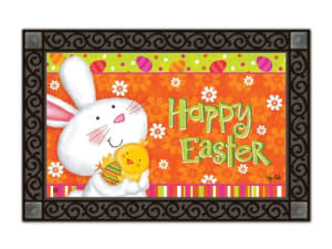 Bunny Love MatMates Decorative Doormat