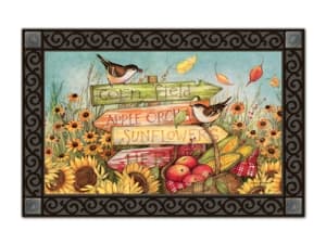 Signs of Fall MatMates Doormat