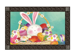 Easter Basket MatMates Decorative Doormat