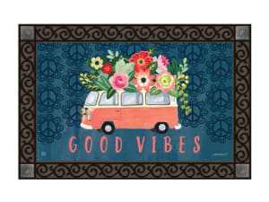 Good Vibes MatMates Decorative Doormat