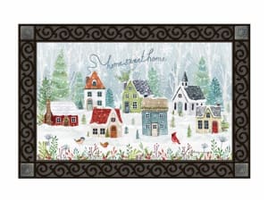 Snow Village MatMates Decorative Doormat