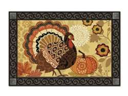 Turkey Time MatMates Doormat Jennifer Brinley