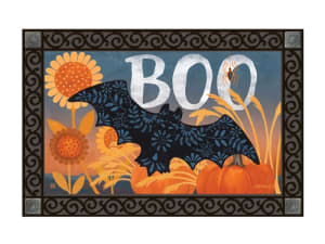 Boo Bat MatMates Decorative Doormat