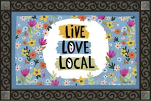 Live Love Local MatMates Decorative Doormat