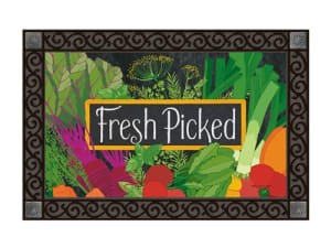 Farmers Market MatMates Decorative Doormat