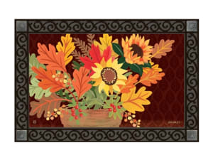 Harvest Terra Cotta MatMates Decorative Doormat