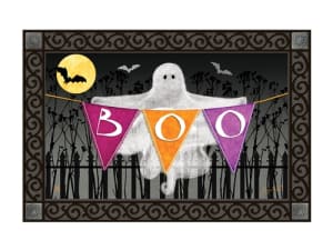 Halloween Ghost MatMates Decorative Doormat
