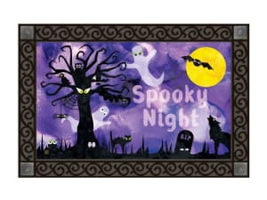 Spooky Tree MatMates Decorative Doormat
