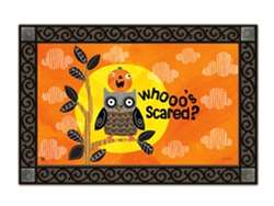 Who's Scared MatMates Decorative Doormat
