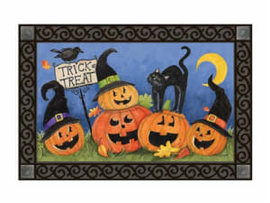 Trick or Treat MatMates Decorative Doormat