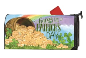 Pot of Gold Large MailWraps Magnetic Mailbox Cover