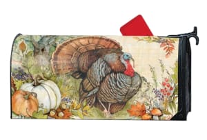 Turkey Large MailWraps Mailbox Cover