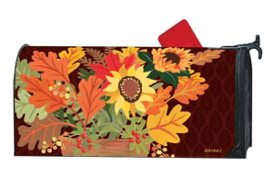 Harvest Terra Cotta Large MailWraps Mailbox Cover