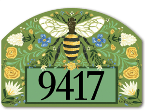 Deco Bee  Yard DeSigns Magnetic Art