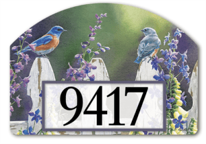 Bluebird Song Yard DeSigns Magnetic Art
