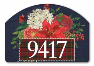 Christmas Bouquet Yard DeSigns Magnetic Art