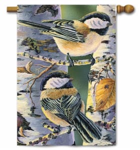 Birch Buddies Decorative House Flag