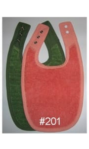Bib with Snaps and without Waterproof Back