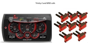 Trinity t2 with RED MSD coil packs and Stage 1 tuning