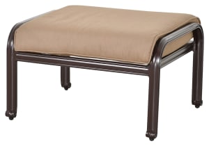 Savannah Outdoor Ottoman in Brown Bronzed Powder Coat Finish by Bridgeton Moore - AFD-11232034