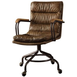 Harith Executive Office Chair in Vintage Whiskey Top Grain Leather Finish by Acme - 92416